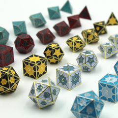 Dragonscale Metal Dice Sets