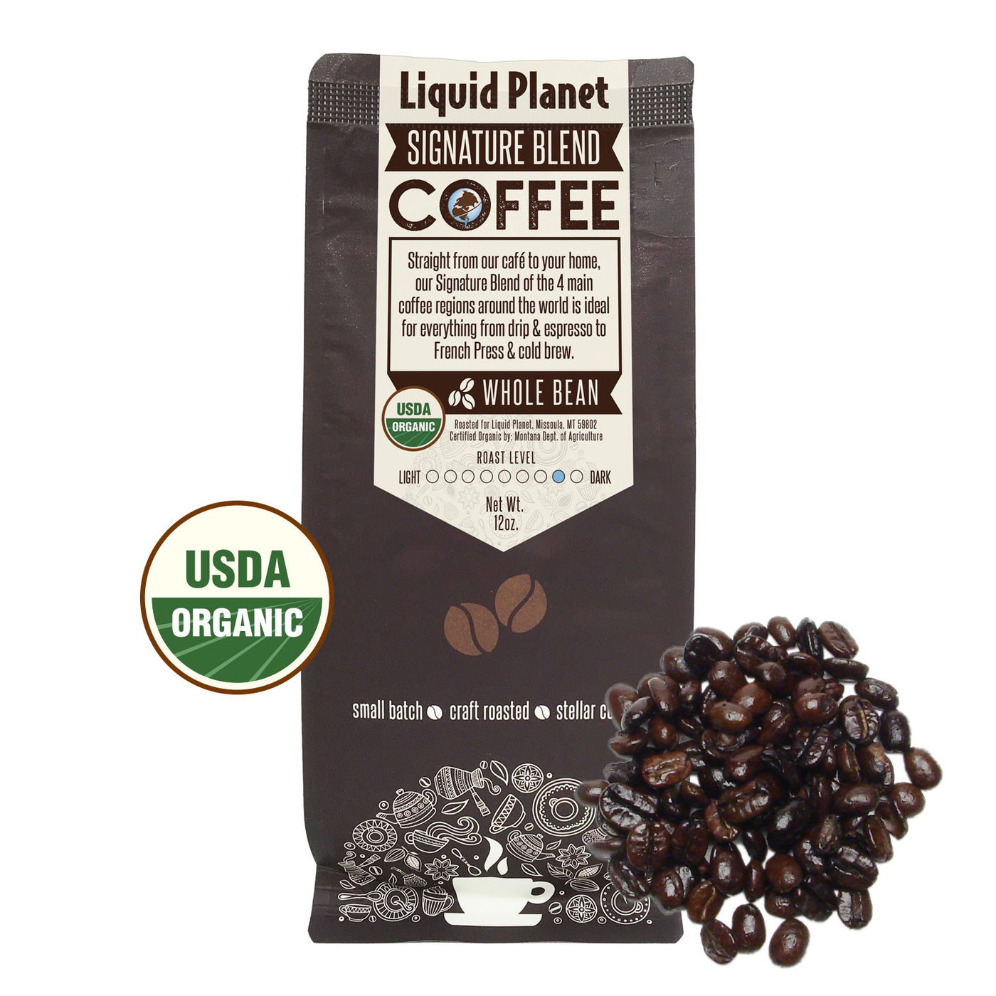 organic coffee beans