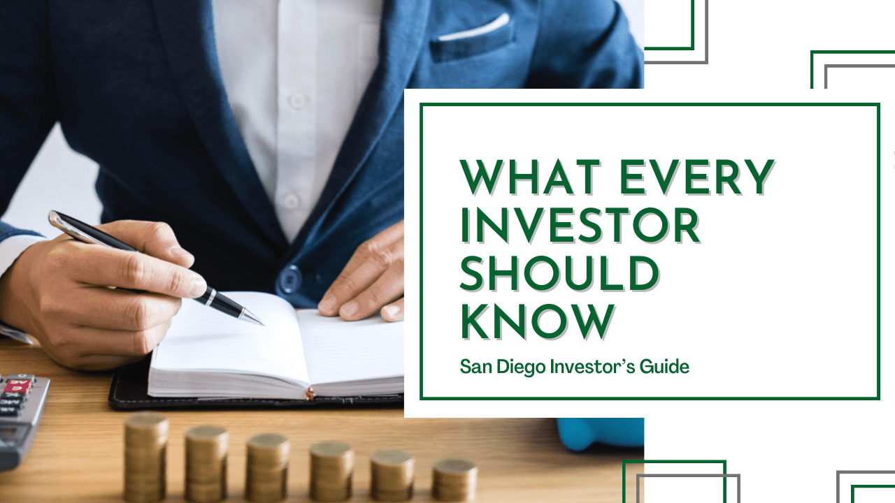 What Every Investor Should Know | San Diego Investor’s Guide - Article Banner