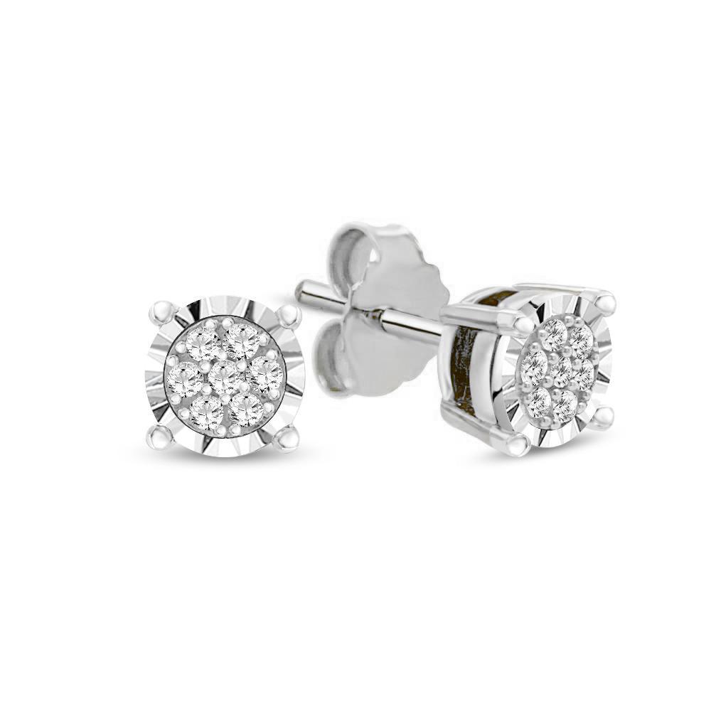 1 10 carat diamond earrings jcpenney