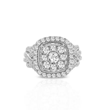Load image into Gallery viewer, 2.00 Carat Diamond Engagement Ring in 10K White Gold (H-I,I2)
