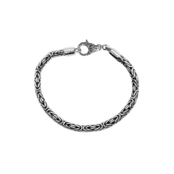 AB-1000-S-3MM-9" Sterling Silver Bracelet With Lobster