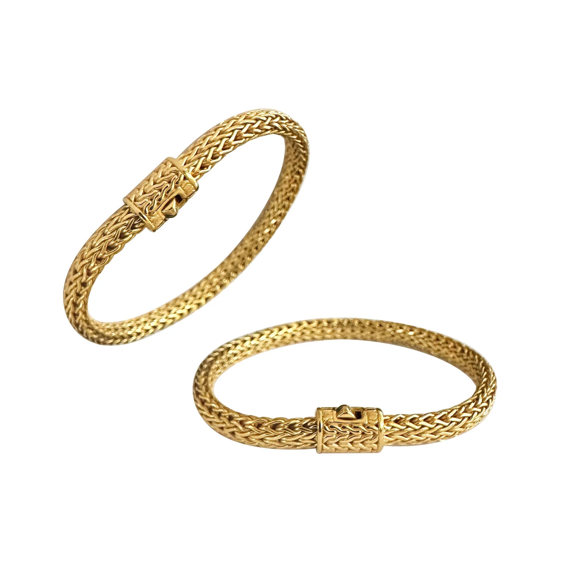 AB-6080-S-7.5" 18K Gold Bracelet