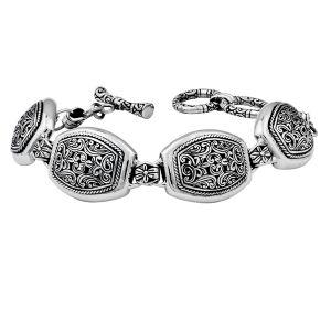 ABSF-6007-SF Silver Overlay Bracelet