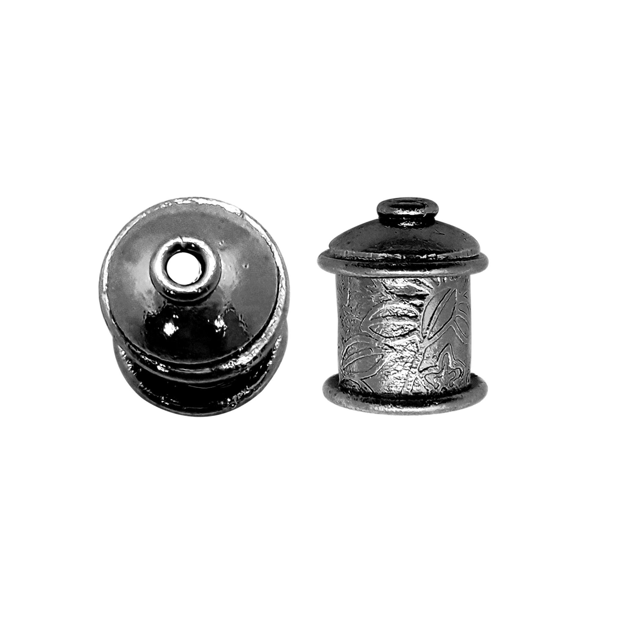 CR-285 Black Rhodium Overlay End Cap