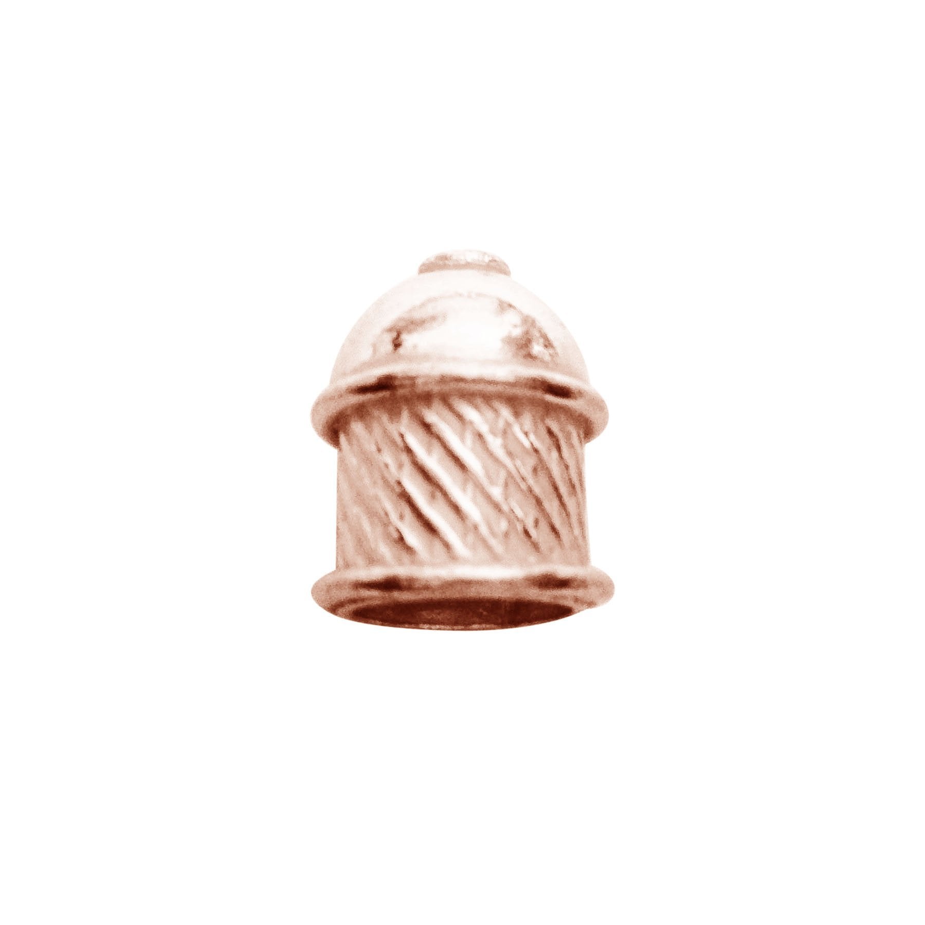 CRG-206 Rose Gold Overlay End Cap