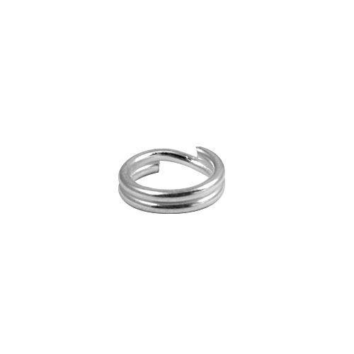 FSF-131-5MM Silver Overlay Round Split Ring