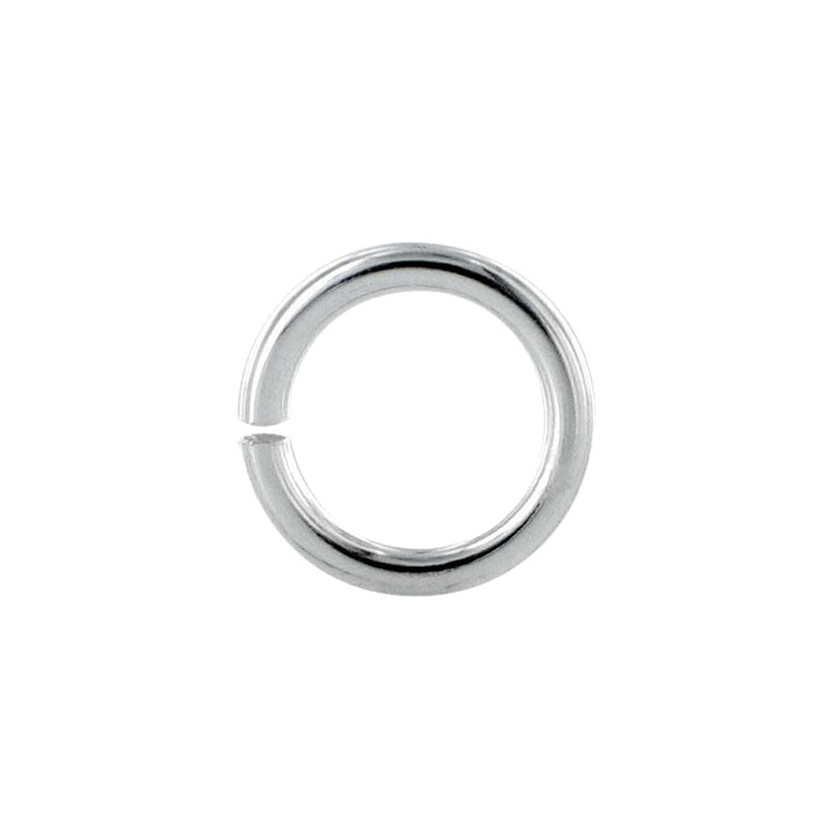 JOSF-100-4MM Silver Overlay Open Jump Ring