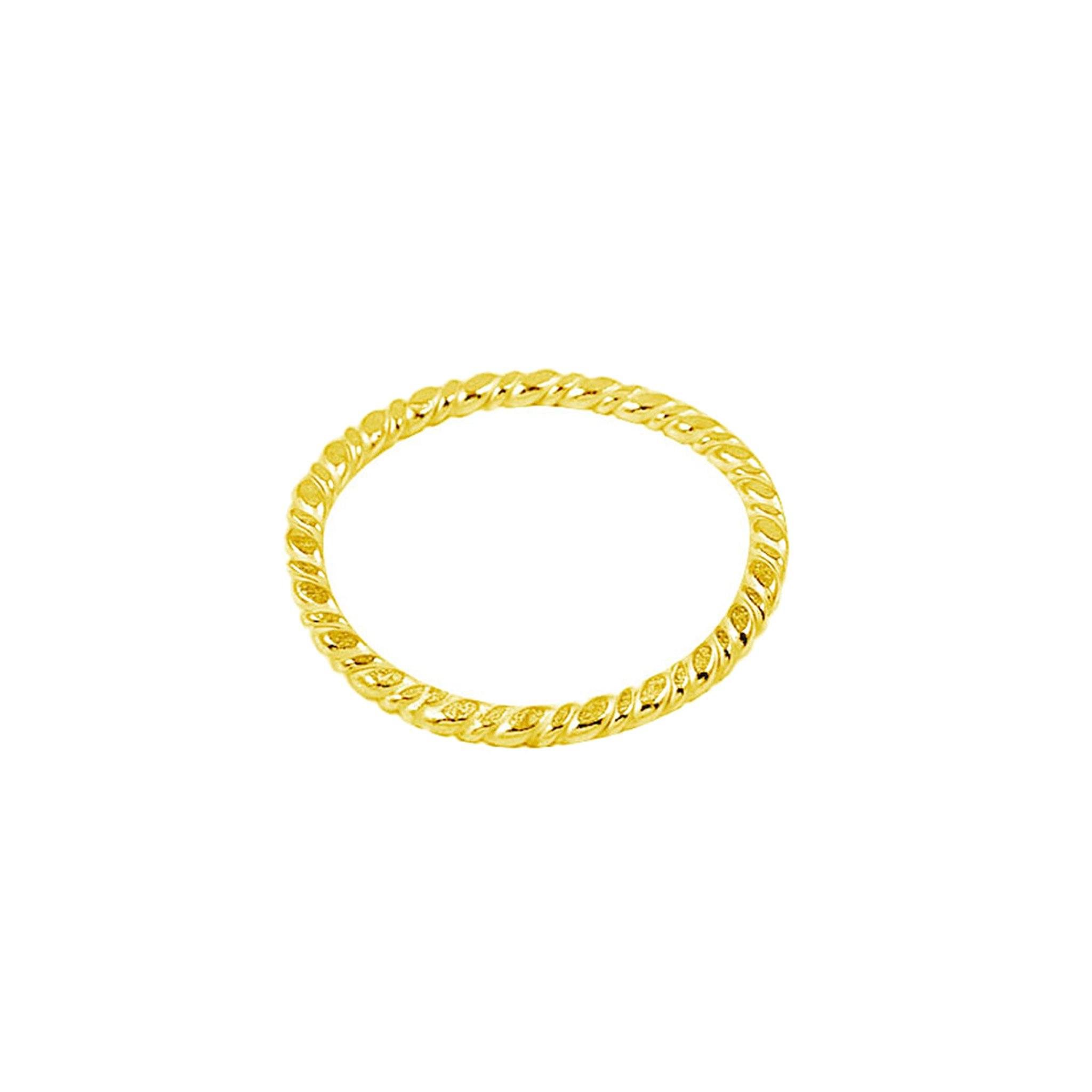 RG-100-27MM 18K Gold Overlay Ring Findings