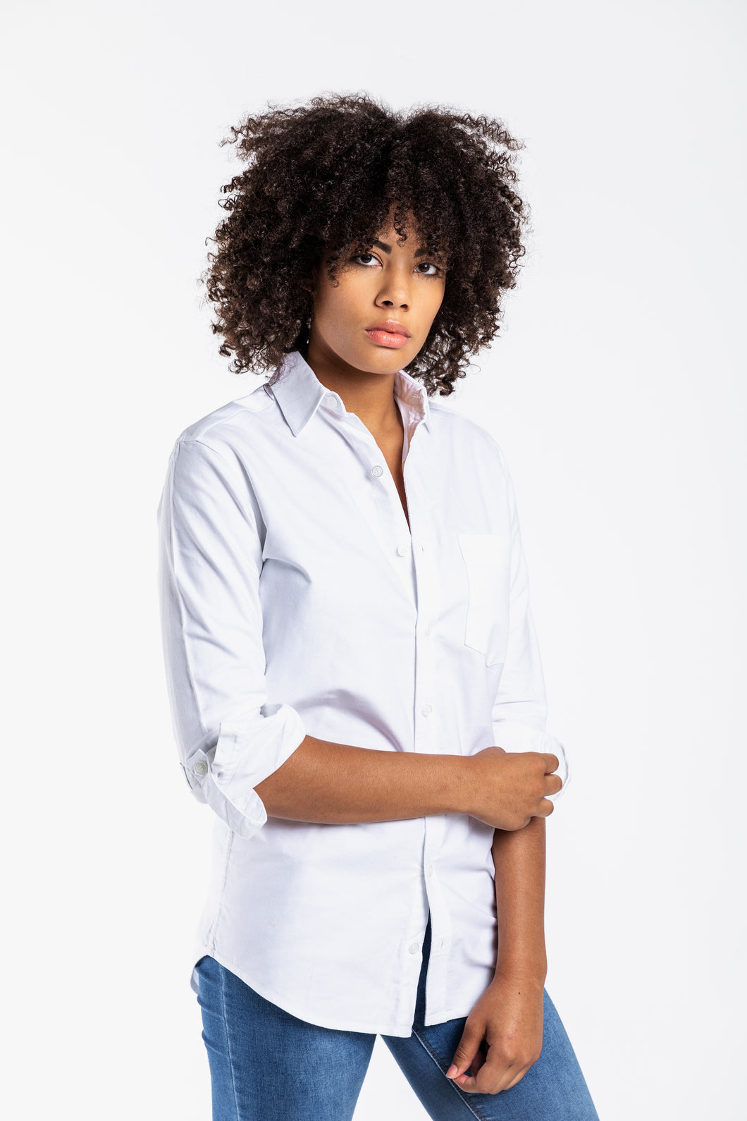 white oxford shirt womens