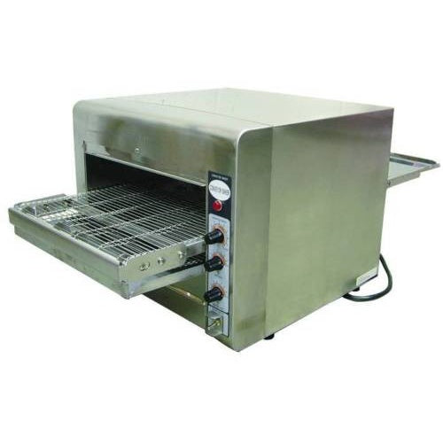 Commercial Kitchen Stainless Steel Countertop Pizza Conveyor Oven