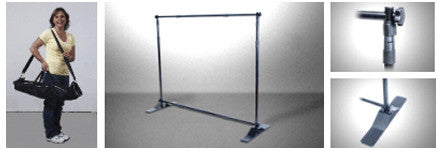 Adjustomatic Banner Display Stand