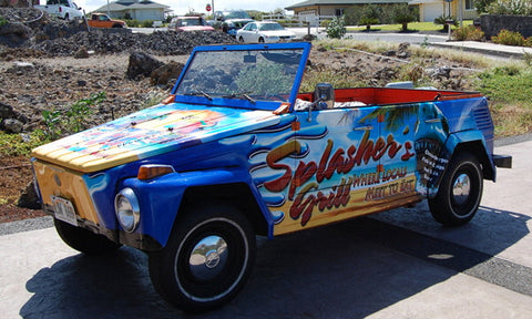 Kona Hawaii Vehicle Graphic Wrap