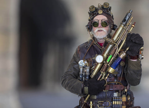 Steampunk voyageur intemporel