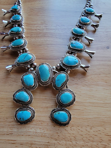Turquoise necklace restring repair