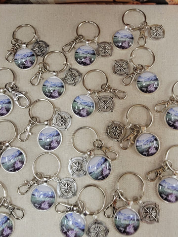 Custom order print works keychains