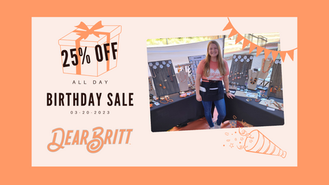 Birthday Sale! Enjoy 25% off + a $25 gift card giveaway!