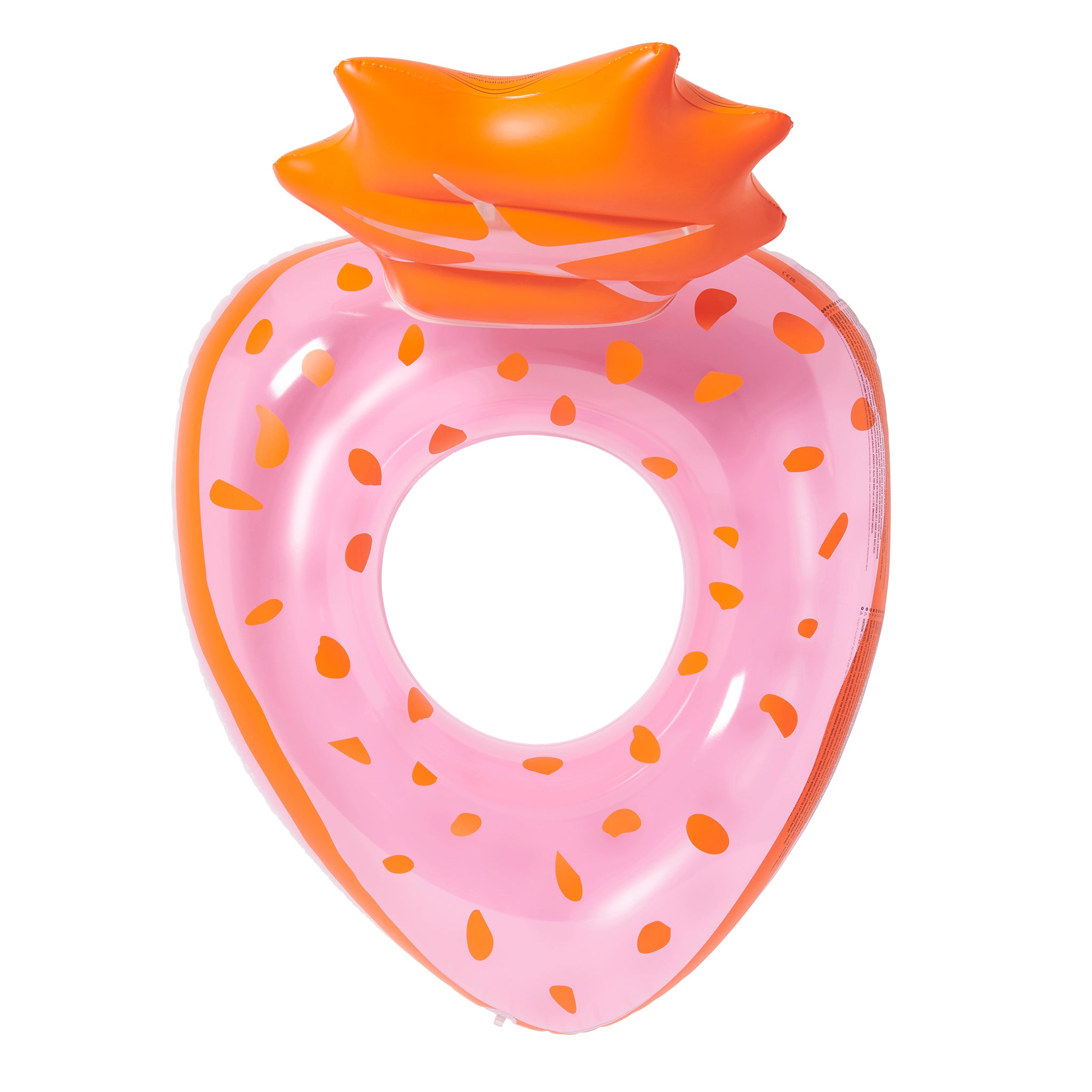 Luxe Tube Pool Ring - Strawberry