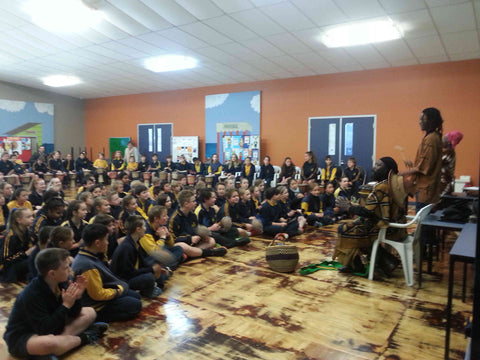 Whole school African drumming incursion