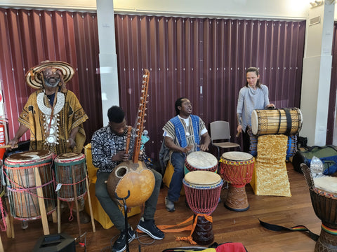 African percussion music for wedding entertainment in Melbourne