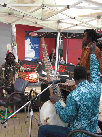 Traditional African percussion and jazz music for wedding and reception entertainment