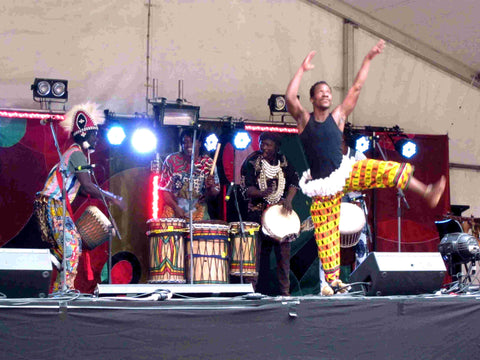 West African drumming and music performance