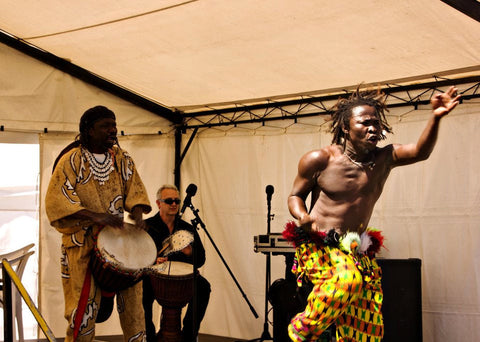 West African drumming and dance performance