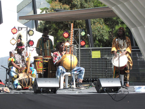 West African drumming and music performance