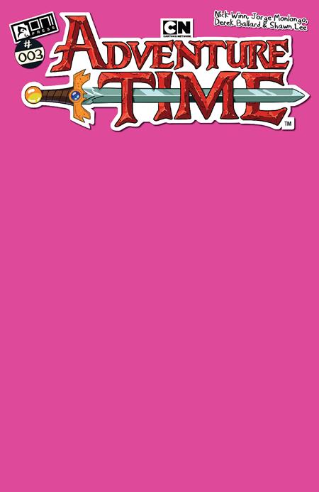 Adventure Time (2025) #3 Cvr C Princess Bubblegum Pink Sketch Variant