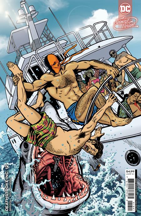 Deathstroke Inc #12 Cvr C David Lapham Swimsuit Card Stock Var