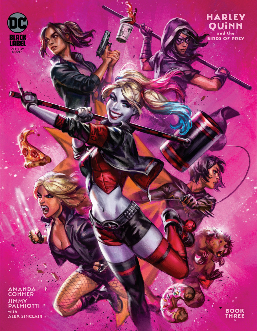 HARLEY QUINN & BIRDS OF PREY #2 – ADAMS VARIANT COVER – SIGNED