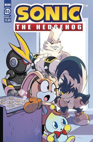 OCT221732 - SONIC THE HEDGEHOG SCRAPNIK ISLAND #3 CVR B LIDE - Previews  World