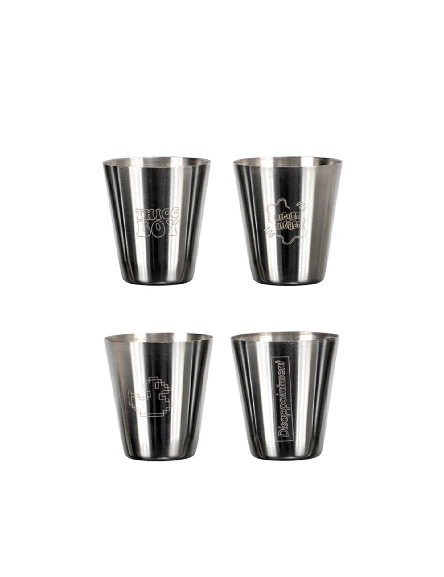 Shot Glass Set (4PK)  Official Duck Studios