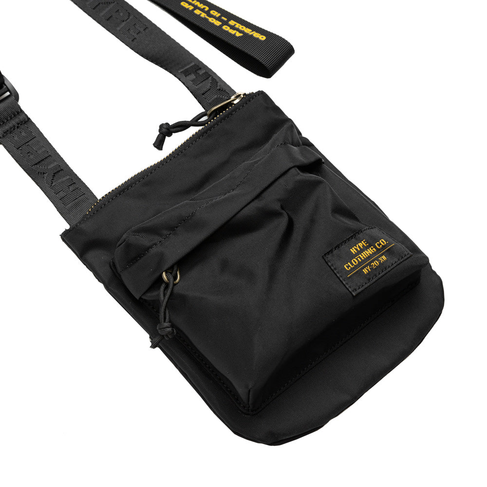 HYPE Military Side Bag | Black