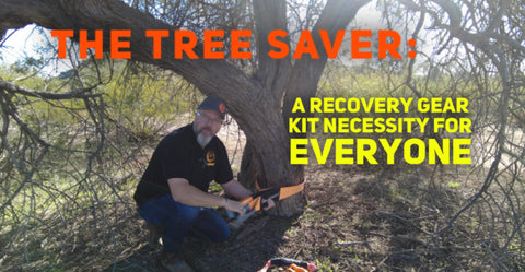 tree saver basics video instructional how to q&a hot to use a tree saver strap recovery gear winch winching anchor point