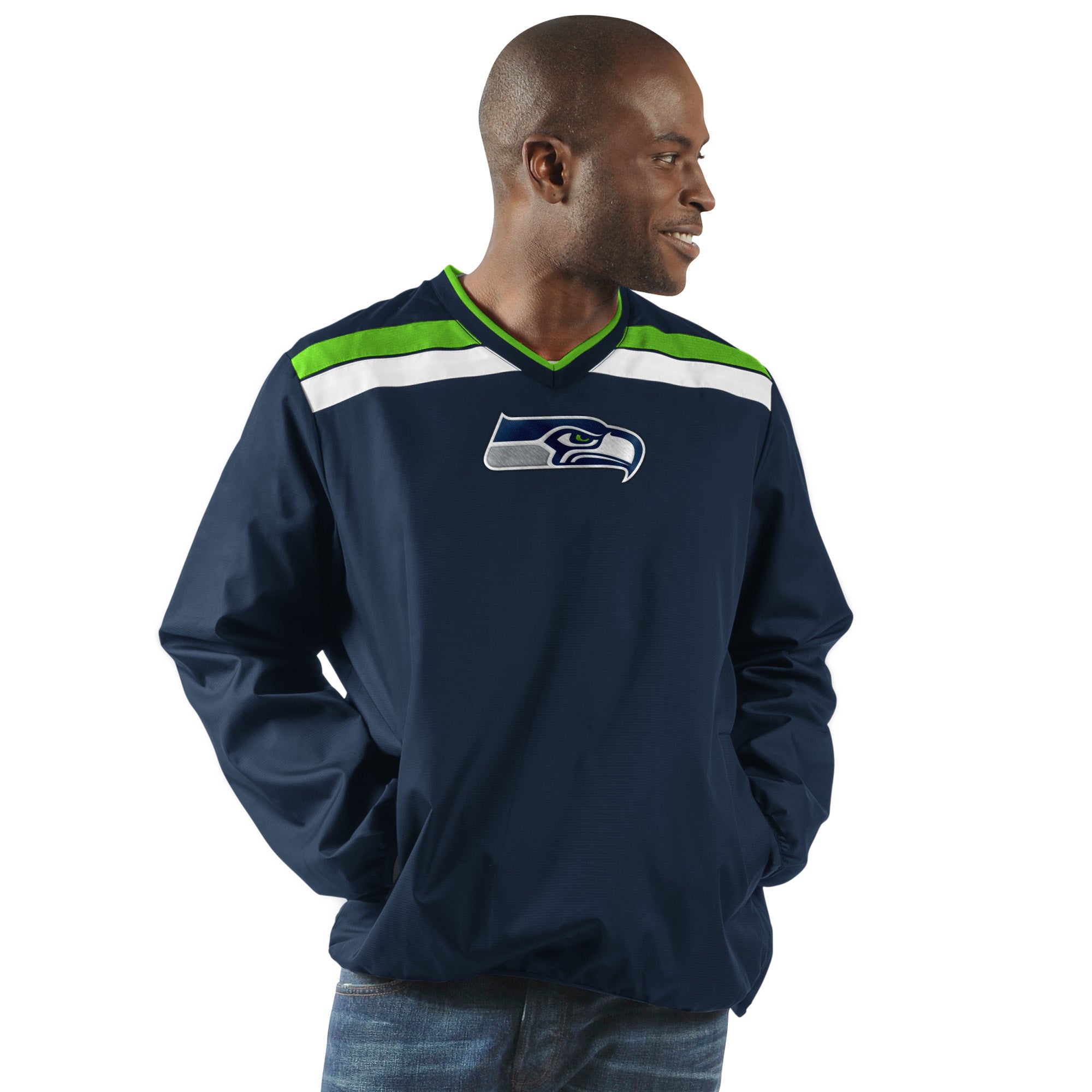 HOMAGE X Starter Seahawks Pullover Jacket Retro Seattle