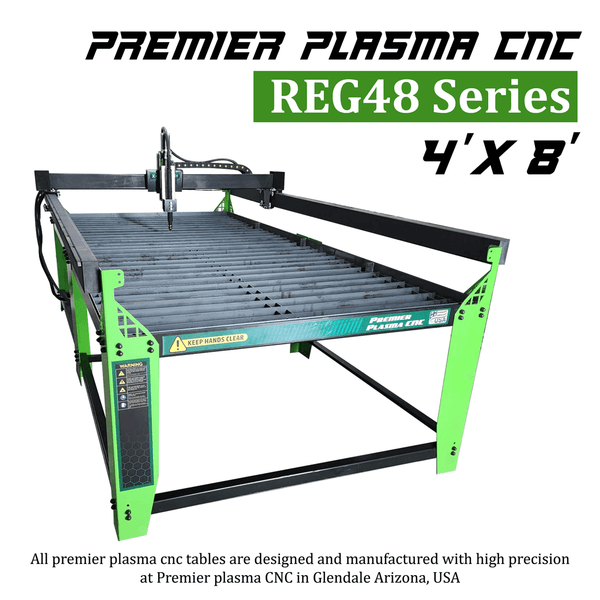 Mesa de fresadora CNC Premier Plasma CNC PR44 - Premier Plasma CNC MX