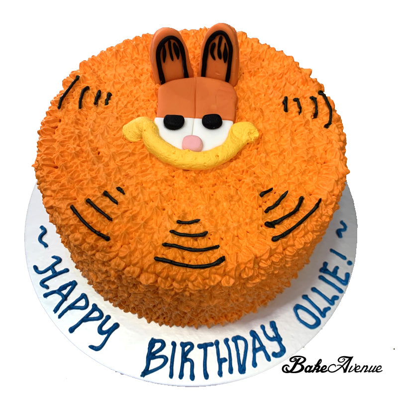 Garfield Face Cake – BakeAvenue