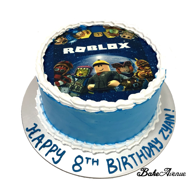 Roblox Icing Image Ombre Smooth Finish Cake Bakeavenue - roblox macarons