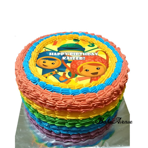 Team Umizoomi Cake – A Little of This and a Little of That