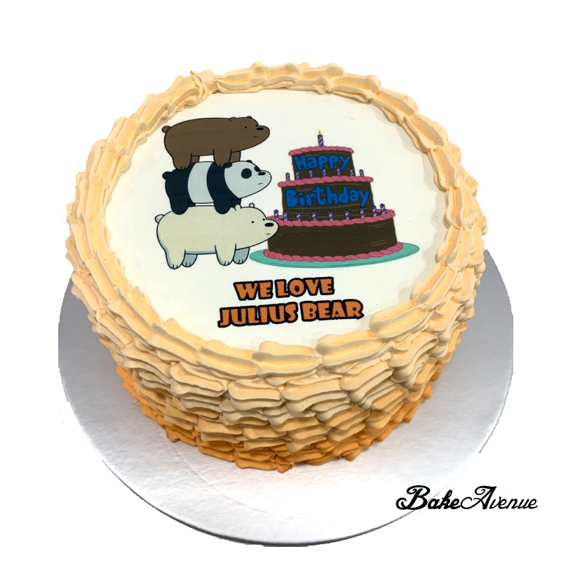 Featured image of post Cupcake We Bare Bears Cake Design no profit made from this merely for the love of we bare bears