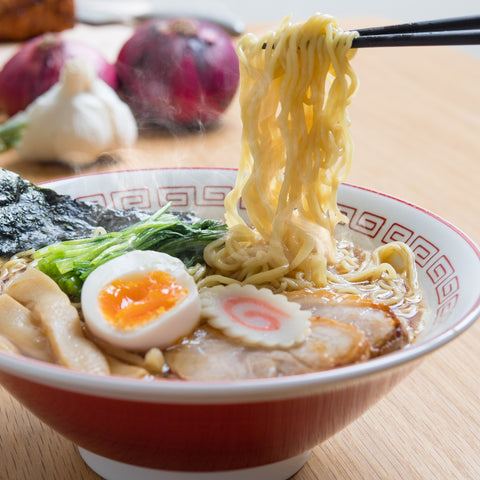 HOMEMADE RAMEN NOODLE SOUP