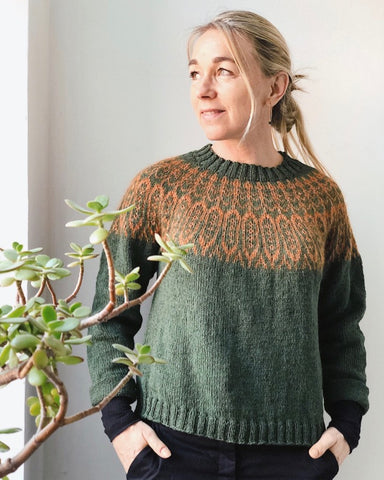 Gerdu sweater har smukt islandsk-inspireret mønster