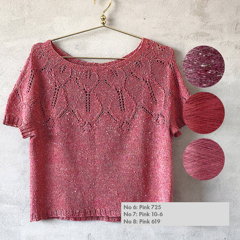 Pink og lyserøde farvenuancer til silkesweater fra Önling