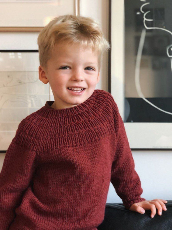 #3 - Ankers trøje til baby og børn fra PetiteKnit, No 1 strikkekit