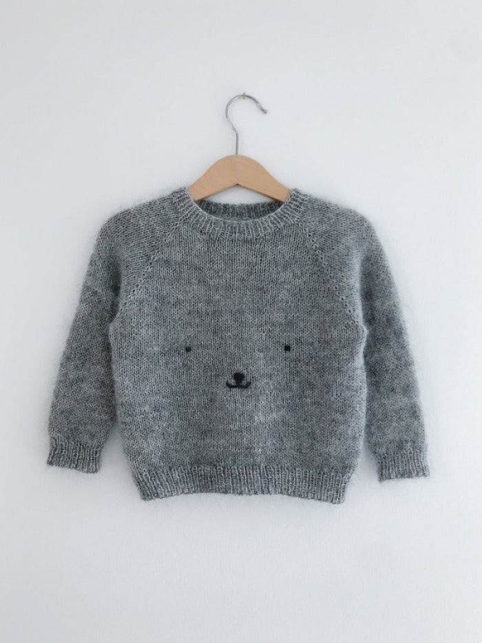 #2 - Bamsesweater til børn fra PetiteKnit, No 1 garnpakke (uden opskrift)