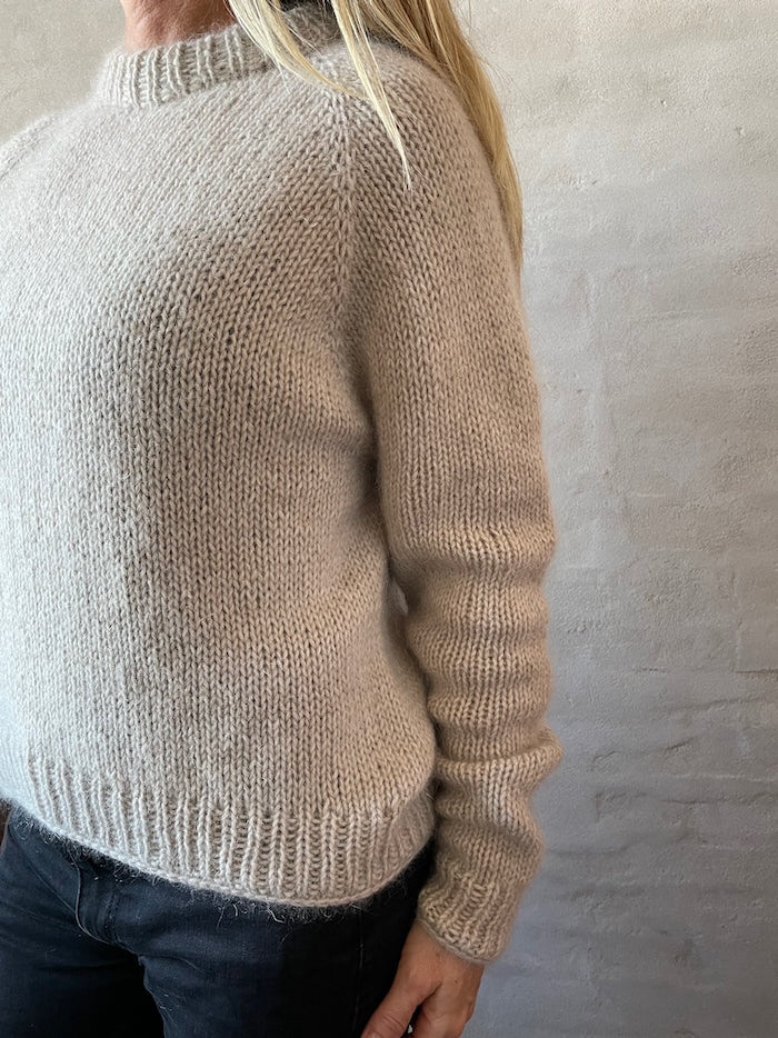 Billede af Easy Peasy Raglan Sweater fra Ãnling, strikkeopskrift