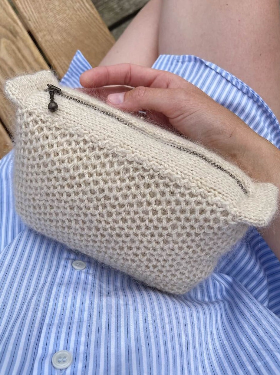 Billede af Honey Clutch af PetiteKnit, Ãnling No 2 + Silk mohair garnpakke (uden opskrift)