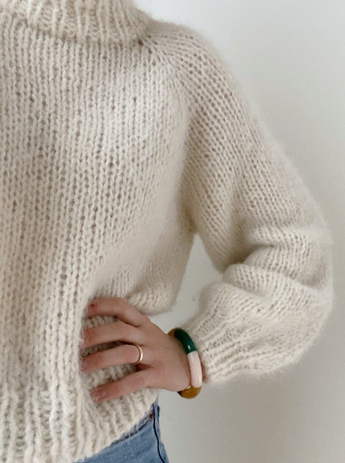 9: Louisiana Sweater fra PetiteKnit, strikkeopskrift