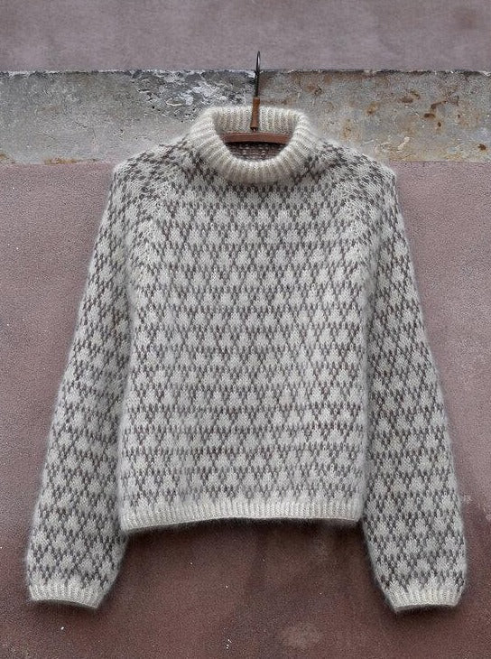 sweater af Ventzel, strikkeopskrift